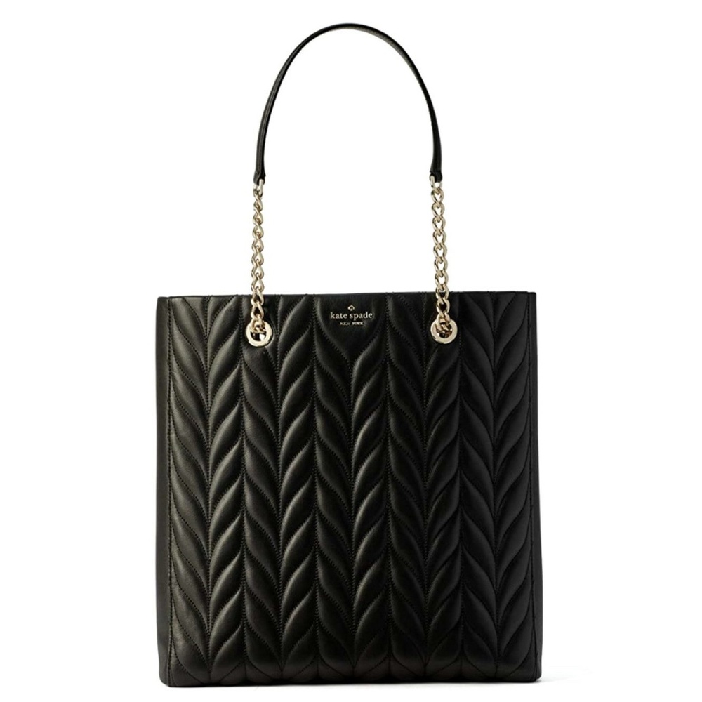 Authentic KATE SPADE ♠️ NWOT Briar Lane Quilted Slim North South Tote/Like New